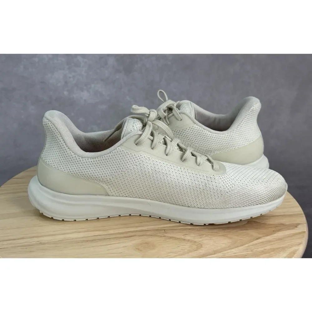 Oliver Cabell “Step 1” Low Top Sneakers Cream Beige Men Size 9